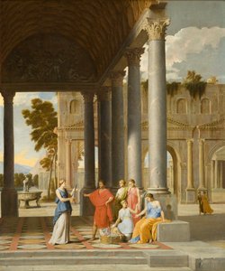 Aquiles descoberto entre as filhas de Lycomedes